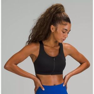 Enlight front zip bra high support